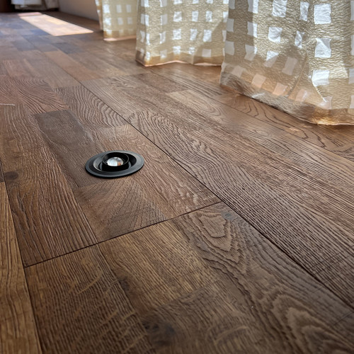 手工浮雕烟熏出口英国橡木锯痕