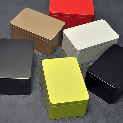 马口铁盒盒子饼干收纳盒铁皮长方形礼品盒可定制大小号盒空盒