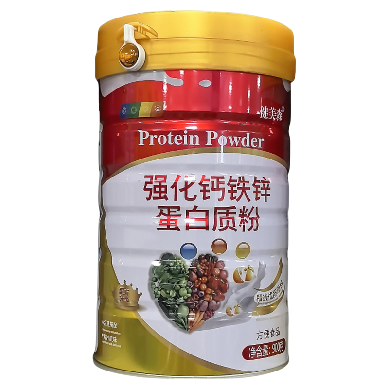 健美森强化钙铁锌蛋白质粉固体饮大豆分离蛋白/混合蛋