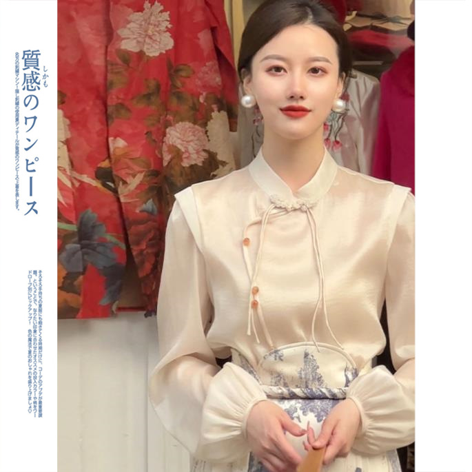 新款 春夏复古国风早春休闲气质时尚女装套装汉元素十现货动漫