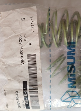 米思米 MISUMI SWY30-40  WP01069E3C00 全新原装正品，