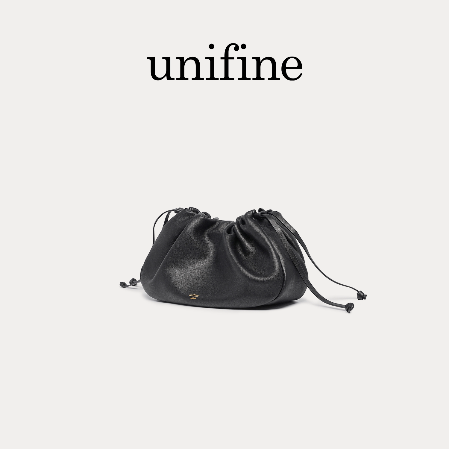 【悦己礼】unifine云朵包简约迷你斜挎包女包真皮包包休闲通勤包图片