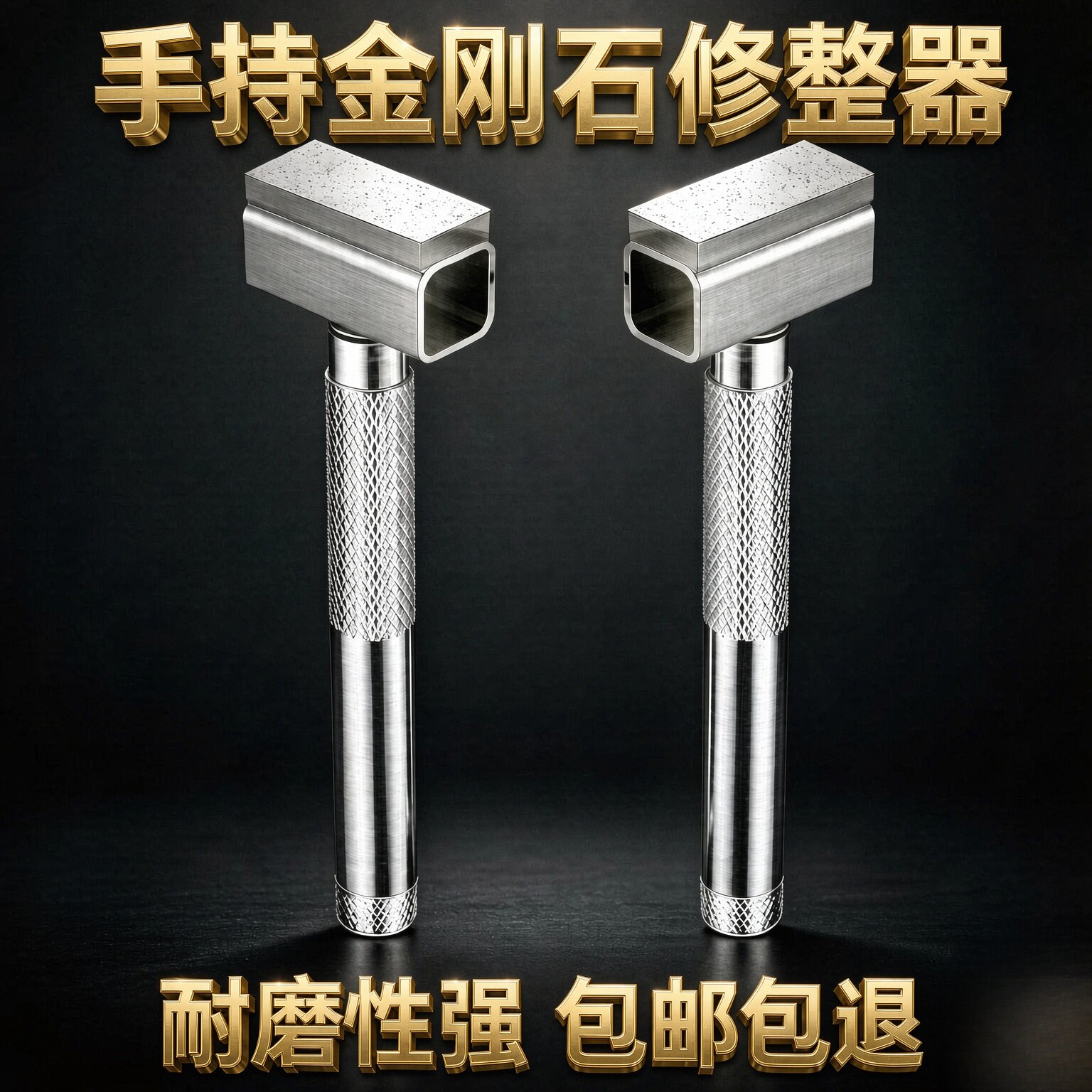 手持式T型金刚石砂轮修整器台式砂轮机修正笔金刚石修平神器