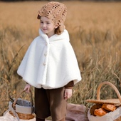 Morning 女童宝宝斗篷披风外出服小中大婴幼儿童外套 Dance晨舞