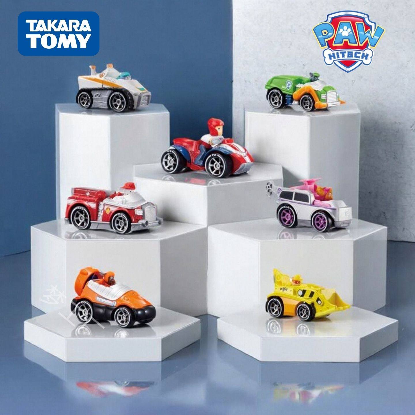 TOMY多美卡日版正品汪汪队立大功巡逻车救援车合金车模型儿童玩具