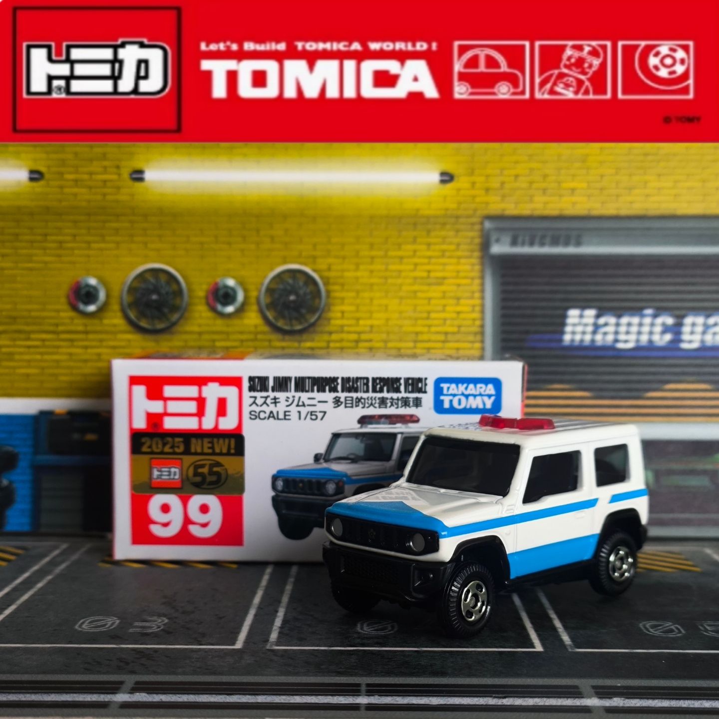 多美卡11月吉姆尼合金车模