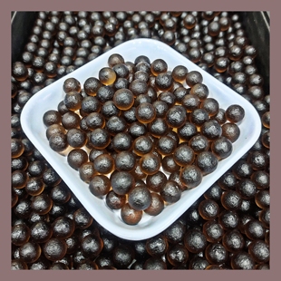 天外来石天然亚利桑那天狼星玻璃陨石原石单珠无孔珠DIY散珠10mm+