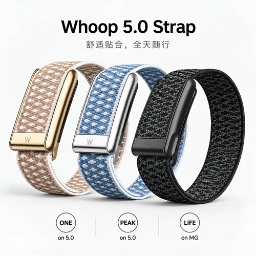 whoop5.0MG官网同款羊绒磨毛手环