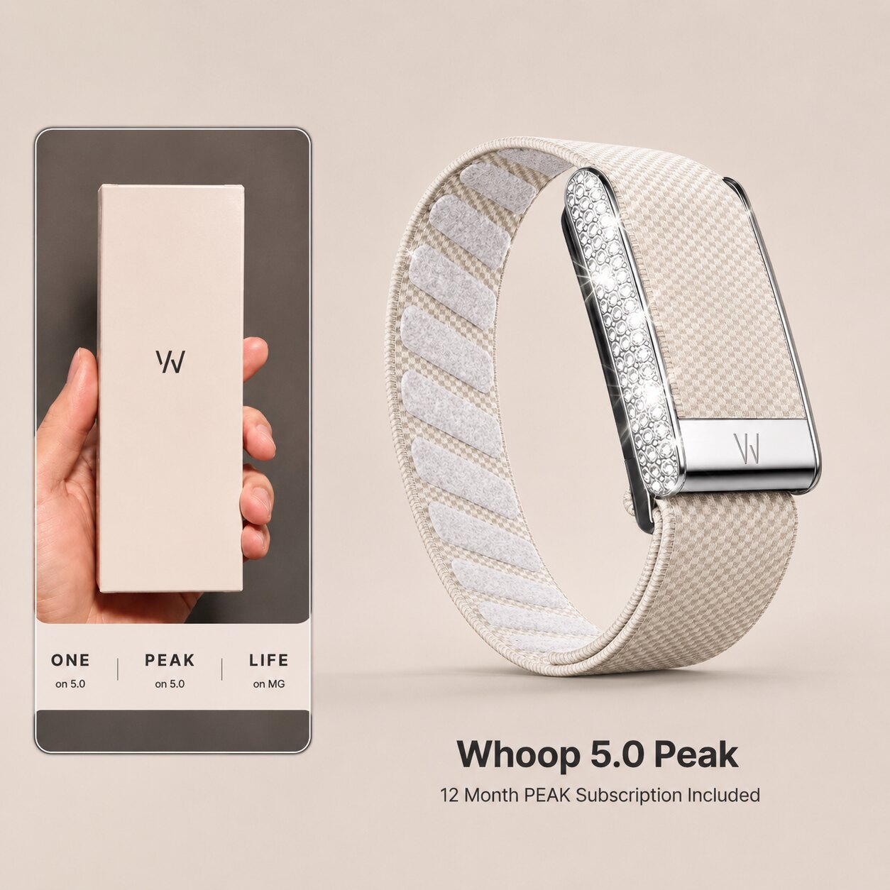 镶钻适用whoop5.0表带