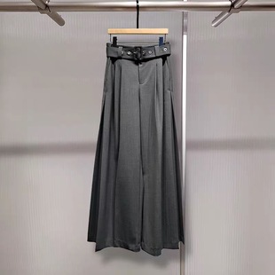 百搭休闲直筒阔腿裤 高腰显瘦时尚 女 新款 A643春季