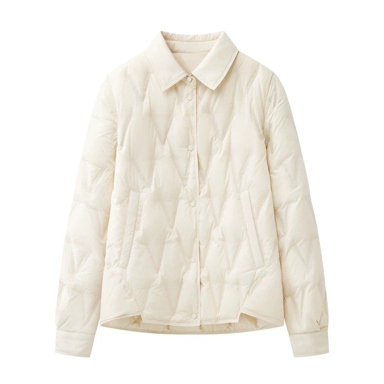 D134羽绒服女装冬季新款时尚宽松显瘦翻领短外套休闲百搭上衣,女装/女士精品,羽绒服,淘宝优惠券,粉丝福利购,淘宝优惠卷