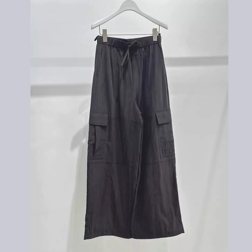 C203 春秋季新款时尚百搭宽松显瘦工装裤休闲裤女直筒裤