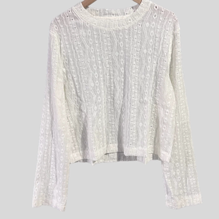 B403针织提花镂空长袖 女1121 打底上衣春季