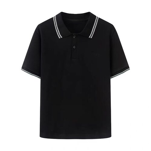A204夏季新款时尚百搭修身显瘦休闲Polo领短袖T恤衫上衣 女
