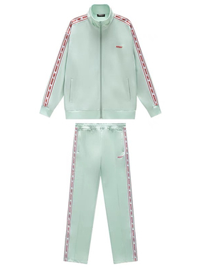 C154韩版潮牌运动服套装女i金泰妍明星同款立领外套时尚 1.04