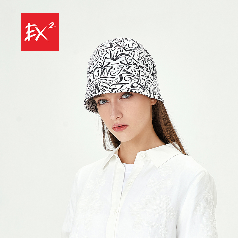 防晒日系时尚风百搭情侣水桶帽