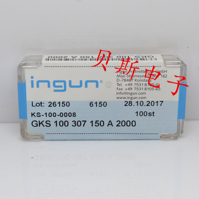 INGUN英刚探针GKS100 307 150A2000（菱形头型）测试针 弹簧针