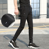 子男韩版 弹力男士 修身 休闲裤 小脚加绒男裤 2025秋冬新款 长裤