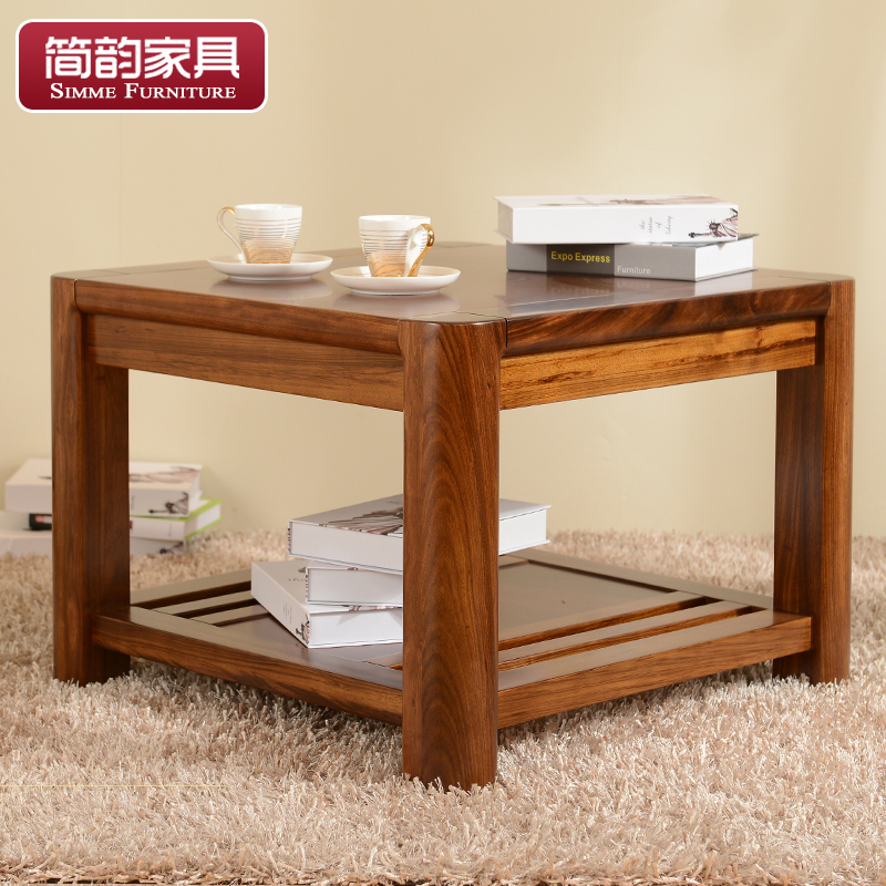 现代新中式沙发桌茶几边
