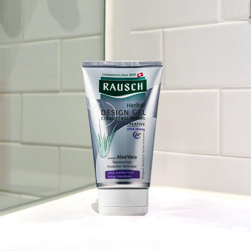 临期 瑞士进口RAUSCH路丝草本美发护发造型啫喱保湿亮定型快150ml