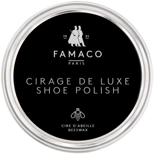 法国FAMACO法马革皮革棕榈蜡补色滋养光亮鞋蜡镜面抛光蜡100ml