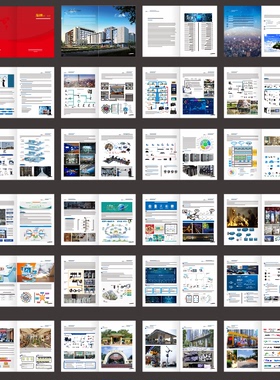 安防监控弱电智能家居综合布线停车场门禁智慧消防ARVR宣传册印刷