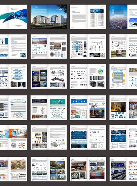 弱电安防监控智能家居综合布线停车场门禁智慧消防ARVR宣传册印刷