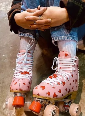正品代购 Impala Rollerskates 旱冰鞋专业溜冰鞋女生双排轮滑鞋