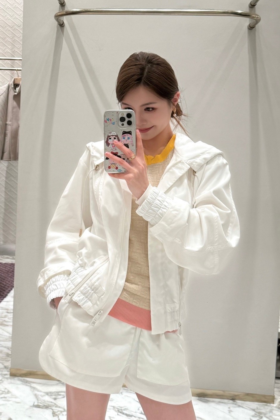 2026早春新款女装时尚休闲百搭立领短款外套宽松显瘦上衣舒适纯色