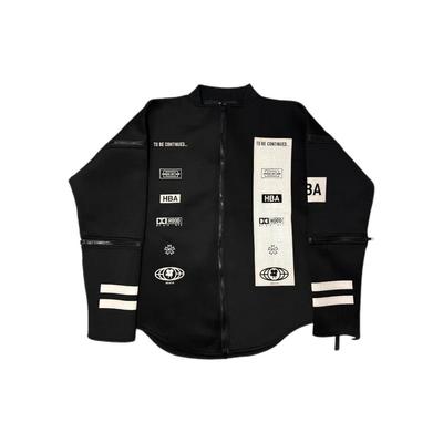 香港正品绝迹稀有HBA HOOD BY AIR ASAP rocky同款太空棉拉链外套