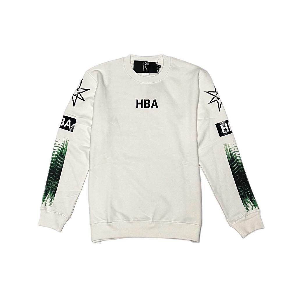香港正品Shayne Oliver HBA  Hood By Air脊柱加绒卫衣男女宽松潮
