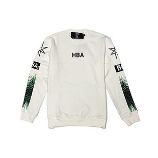 香港正品Shayne Oliver HBA Hood By Air脊柱加绒卫衣男女宽松潮