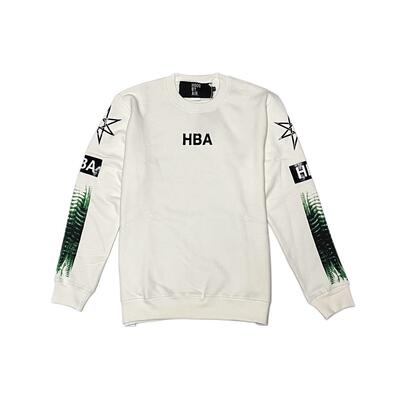 香港正品Shayne Oliver HBA  Hood By Air脊柱加绒卫衣男女宽松潮