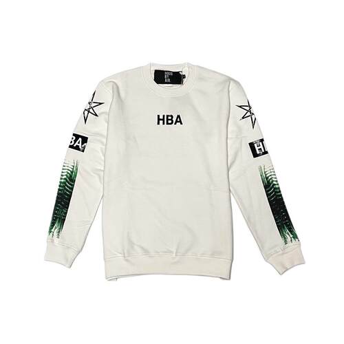 香港正品Shayne Oliver HBA  Hood By Air脊柱加绒卫衣男女宽松潮