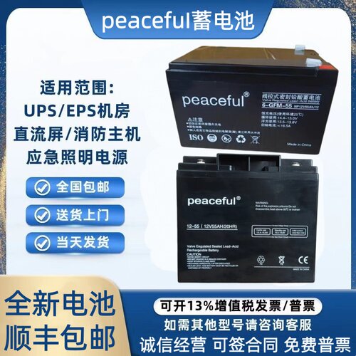 Peaceful蓄电池消防主机应急照明