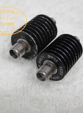INMET CORP 64671 2032 SMA母头 30db 带散热片 高功率 SMA衰减器