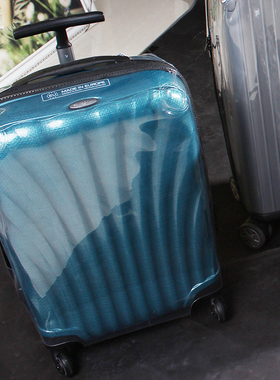 适用于新秀丽行李箱保护套箱套CS2贝壳拉杆箱透明v22旅行箱套28寸