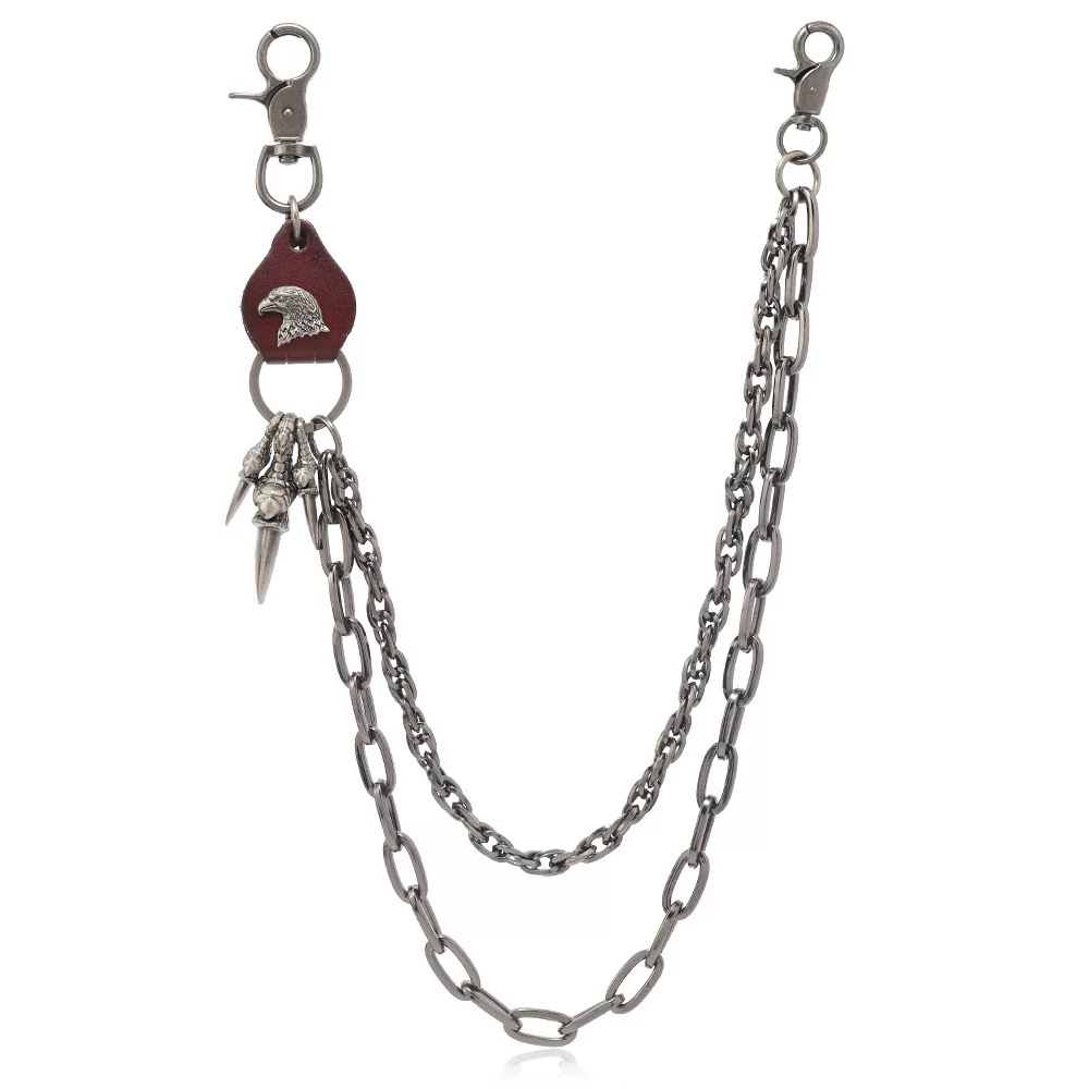 灵魂对撞SoulCollision 男女朋克嘻哈街舞牛仔腰链裤链裤子配饰