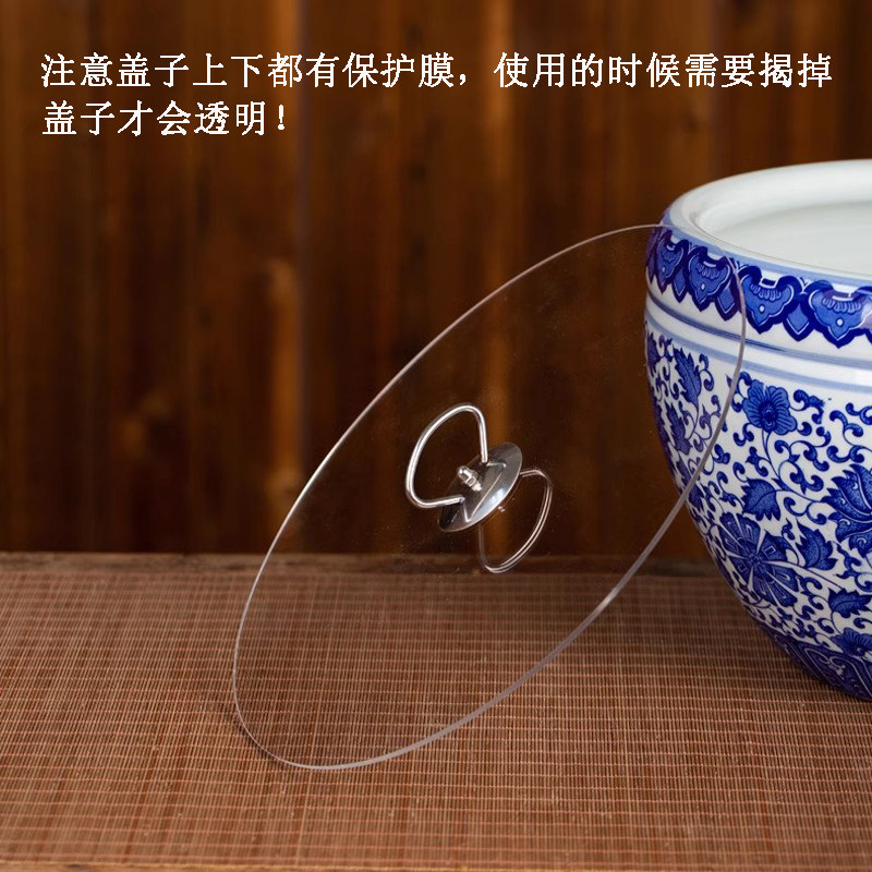 亚克力圆形餐盖烘焙透明食品盖果盘盖自助餐盖凉拌菜酱菜保鲜膜盖