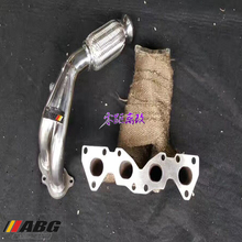 abg雪铁龙世嘉改装头蕉芭蕉排气管1