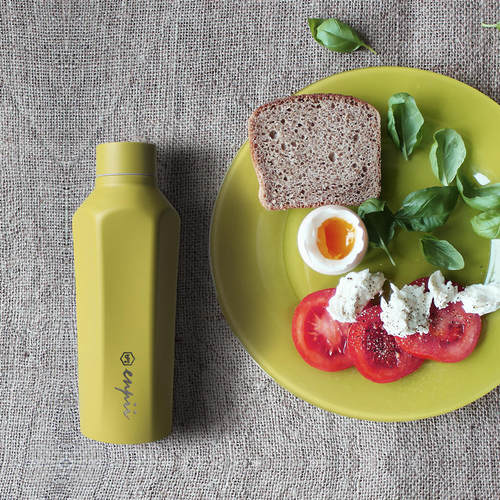 本因Boii保温杯不锈钢六角时尚学生创意网红ins杯子圣诞礼物送礼