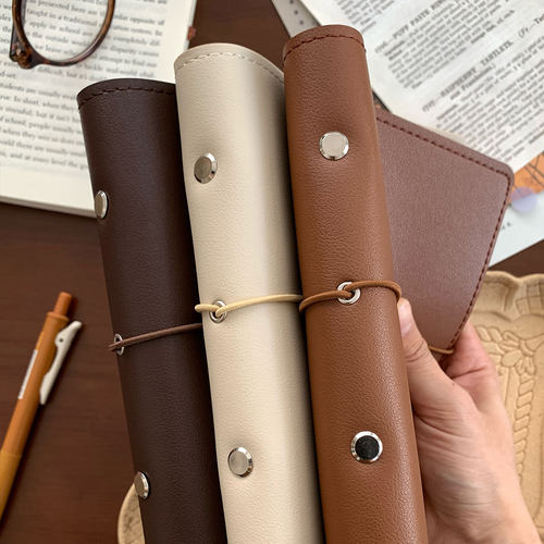 2025款A6奇葩pu皮活页本手帐随身携带记事本笔记本空白内页计划