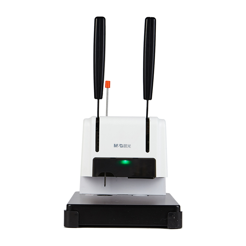 推荐晨光装订机财务凭证AEQ96714手动打孔机过塑机热熔铆管胶装机