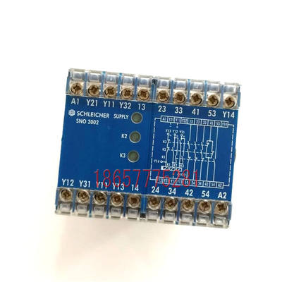 议价原装施莱西尔 SCHLEICHER安全继电器 SNO2002-17议价