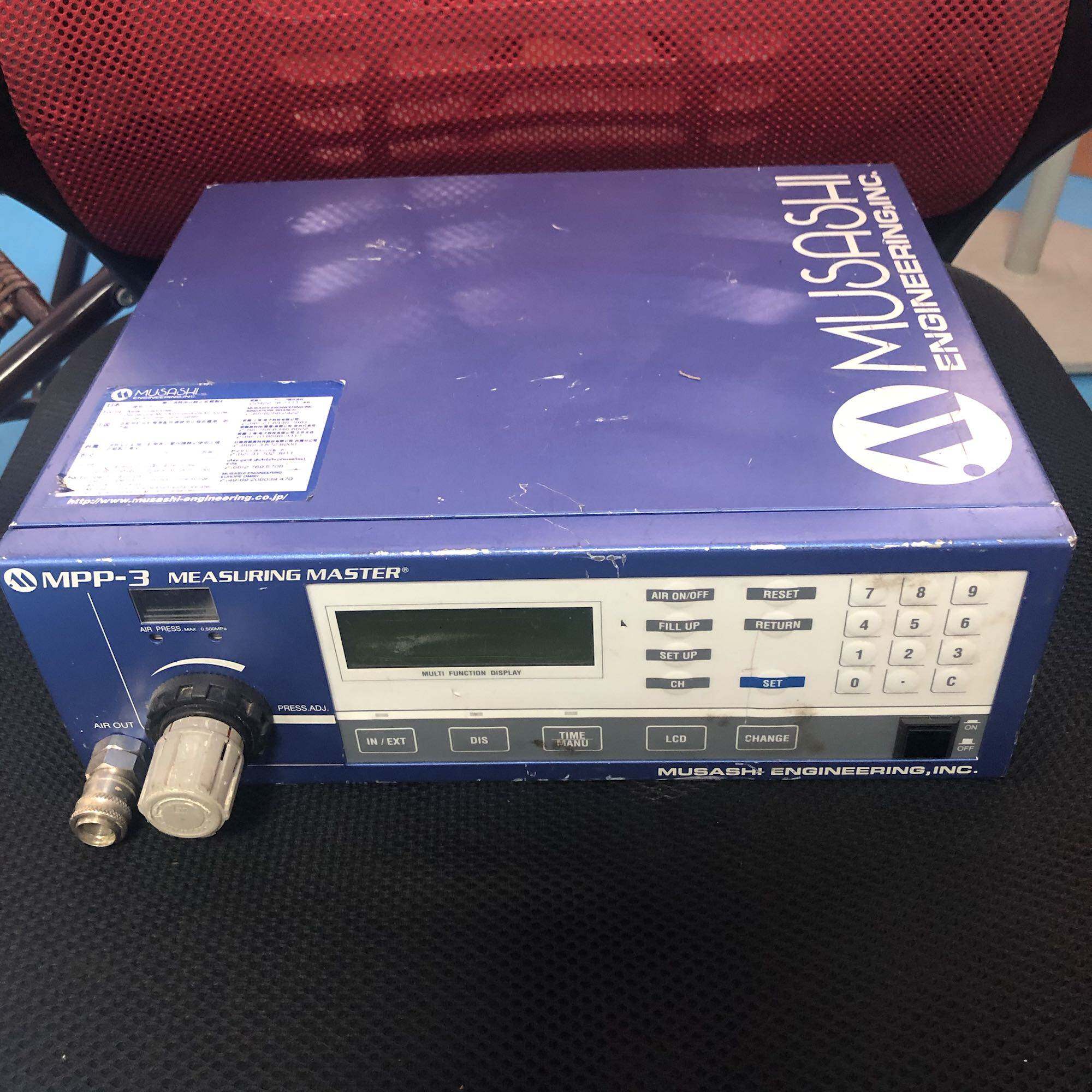 议价musashi武藏mpp-3,mpp-3-h-1大容量柱塞方式数码控制点胶机