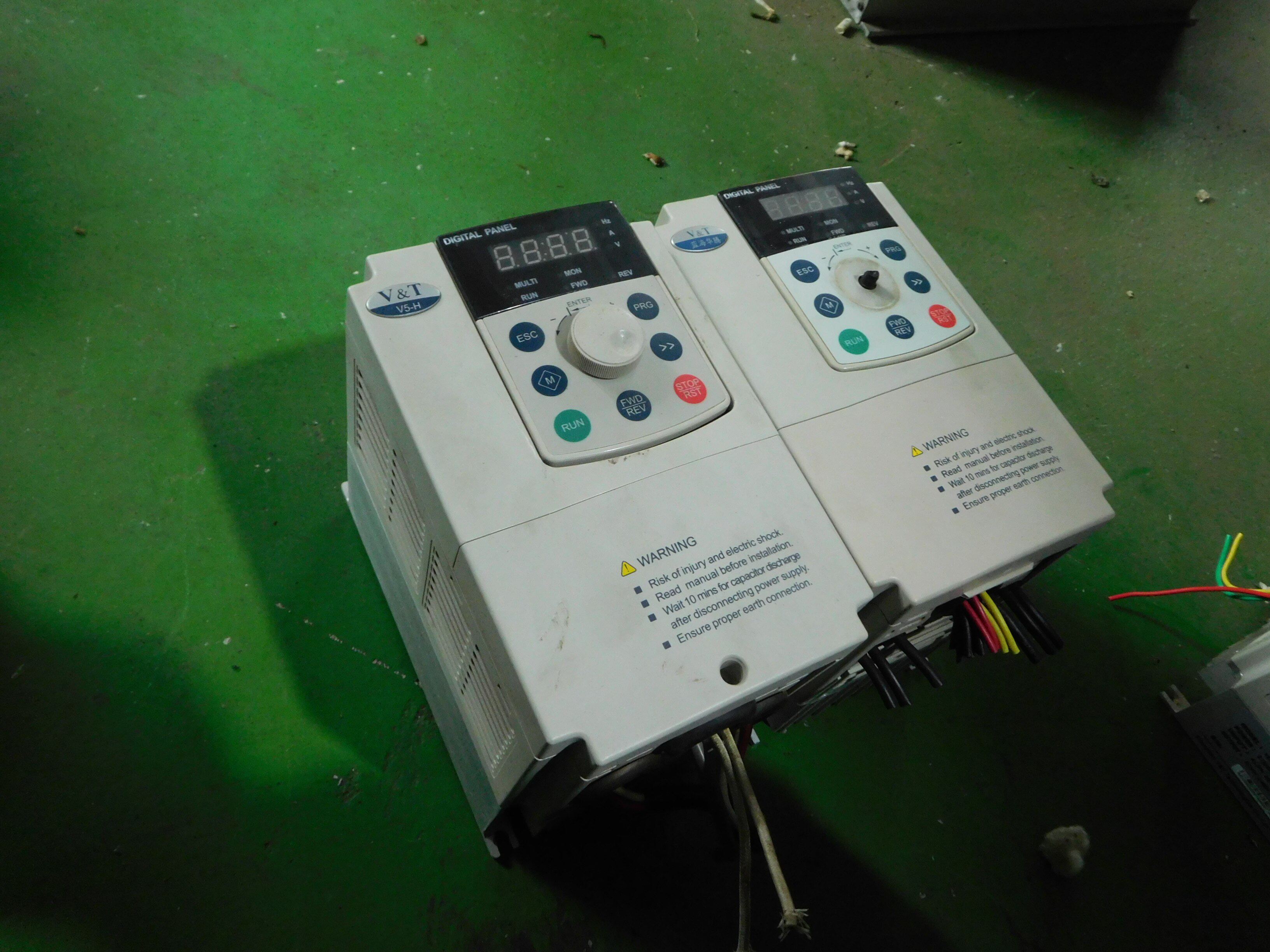 议价二手 蓝海华腾变频器v5-h-4t1.5g/2.2l-m0 1.5kw/2.2kw 380v