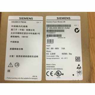 议价全新西门子6SL3224-0BE32-2UA0变频器22KWG120功率模块PM240