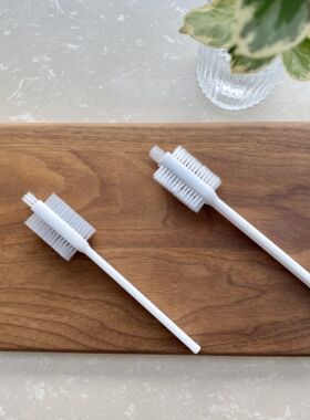 破壁机冷打杯清洁刷咖啡机清洗小毛刷塑料豆浆机小家电通用三面刷