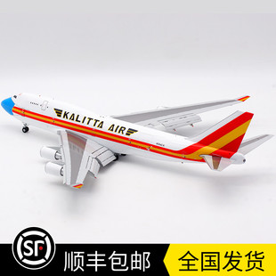 现货 200 400F 卡里塔航空 N744CK B747 XX20120A 襟翼版 客机