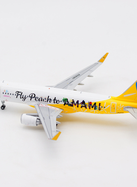 现货 1:200 日本乐桃航空 A320 JA08VA 客机模型 EW2320014 合金